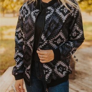 Aztec bling jacket